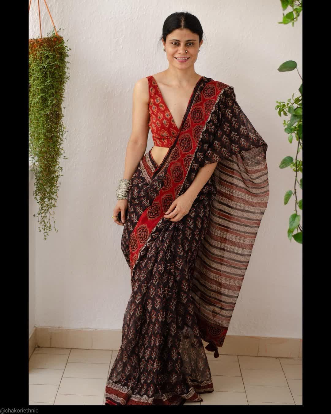 DF 30 Chamki Printed Daily Wear Sarees Catalog